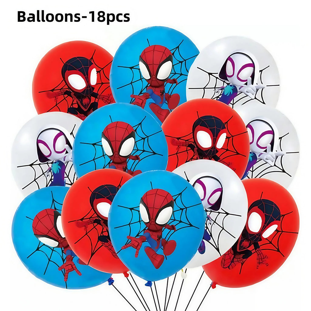 Spiderman Birthday Party Decorations Tableware Paper Cup Plate Napkin Tablecloth for Kids Boys Favor Baby Shower Event Supplies