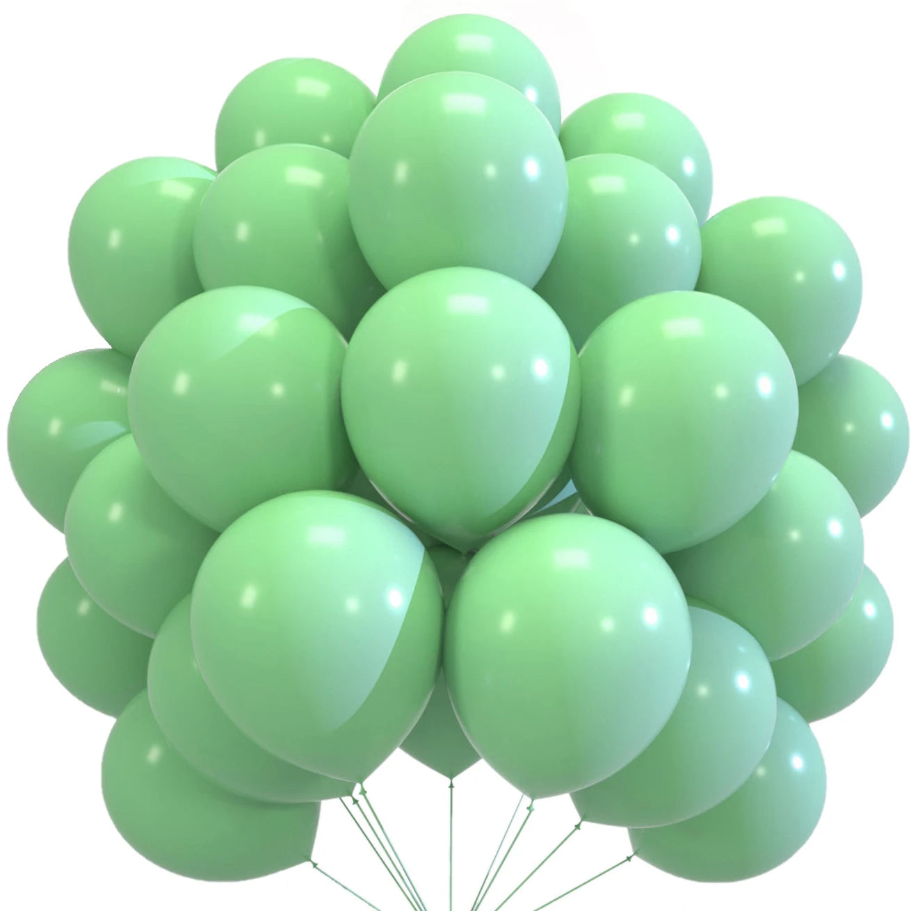 10/20/30/50pcs blue pink Latex Balloons Macaron Birthday Party Decorations Adult Wedding Helium Globos Baby Shower Air Ballon