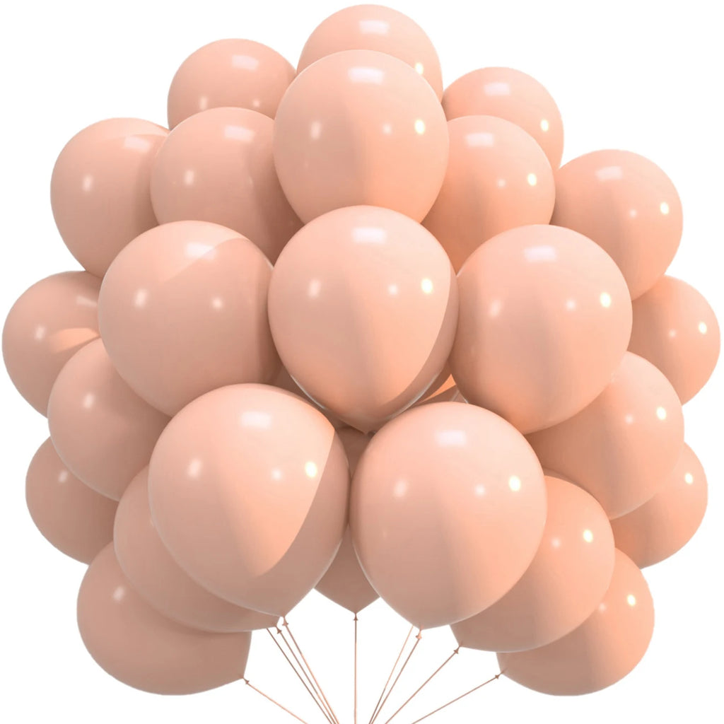 10/20/30/50pcs blue pink Latex Balloons Macaron Birthday Party Decorations Adult Wedding Helium Globos Baby Shower Air Ballon