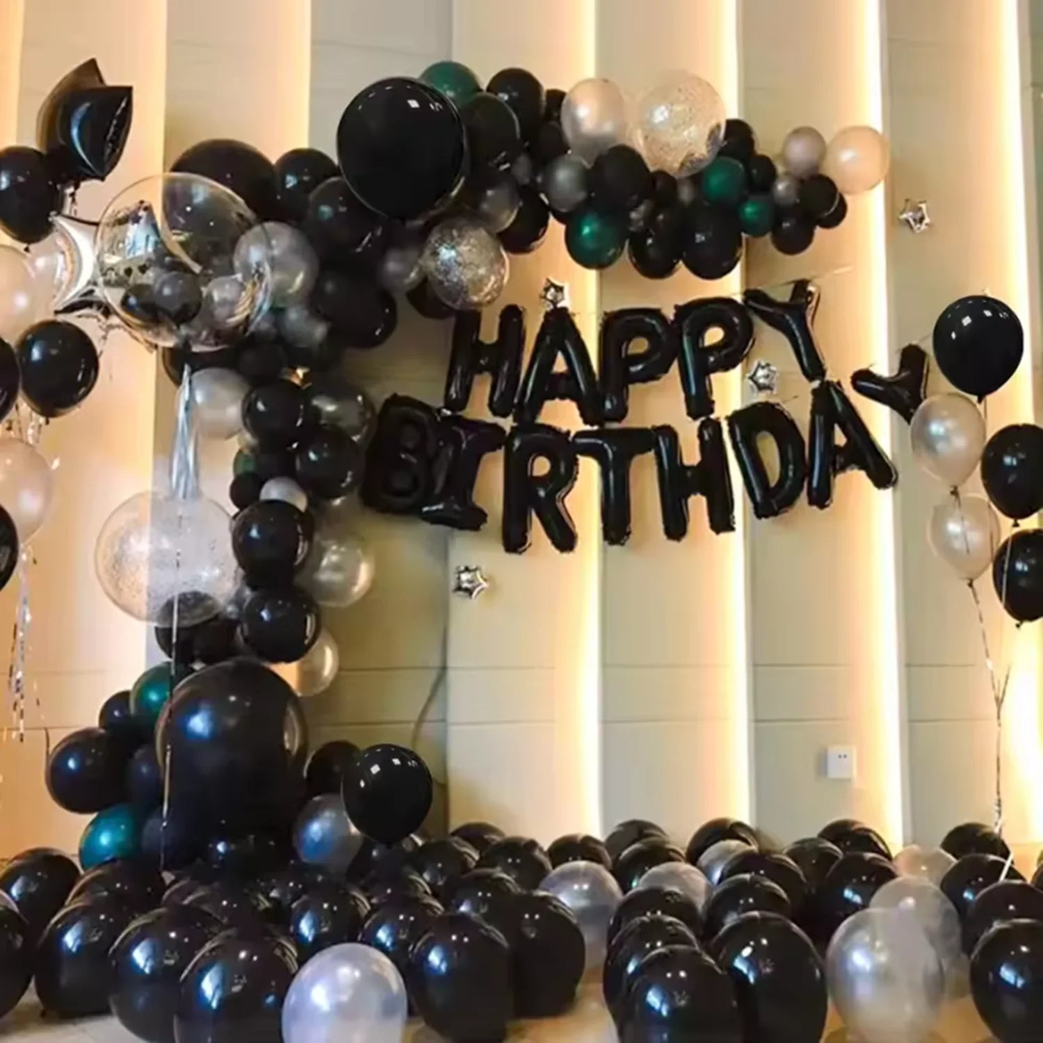 5-100pcs/Pack 12inch Black Latex Balloon for Wedding Birthday Party Engagement Anniversary Decoration Supplies Favor