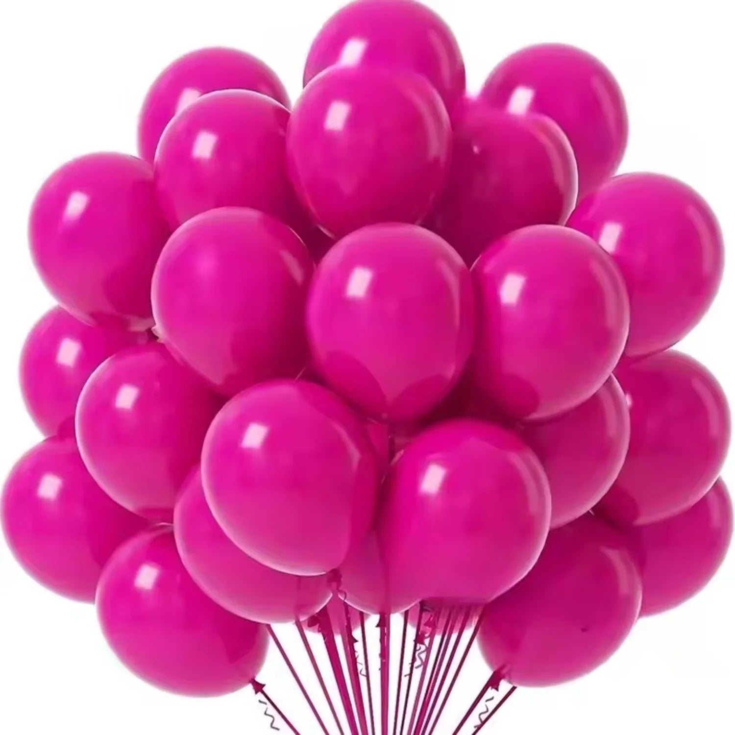 20/50pcs 10inch Matte Latex Balloon White Pink Blue Helium Ball Wedding Adult Kids Birthday Party Decorations
