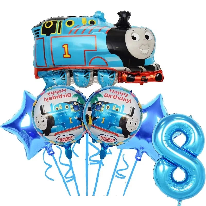 Thomas Trains and Friends Party Decorations Plates Cups Banner Balloons for Kids Baby Shower Gift Birthday Party Supplies