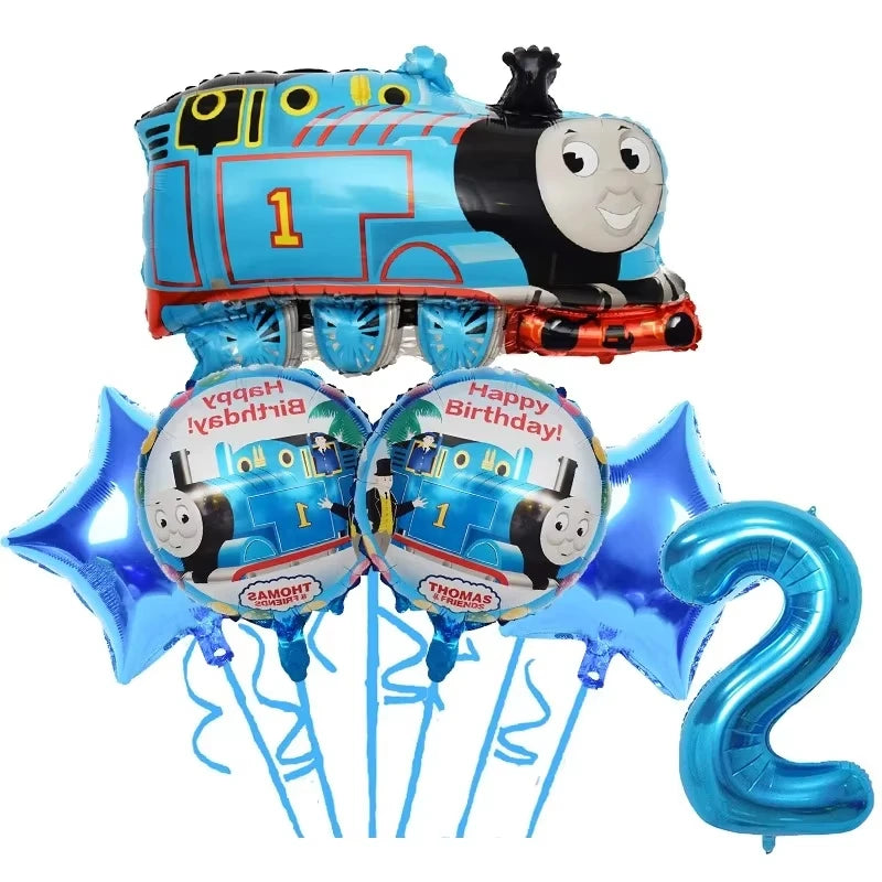 Thomas Trains and Friends Party Decorations Plates Cups Banner Balloons for Kids Baby Shower Gift Birthday Party Supplies
