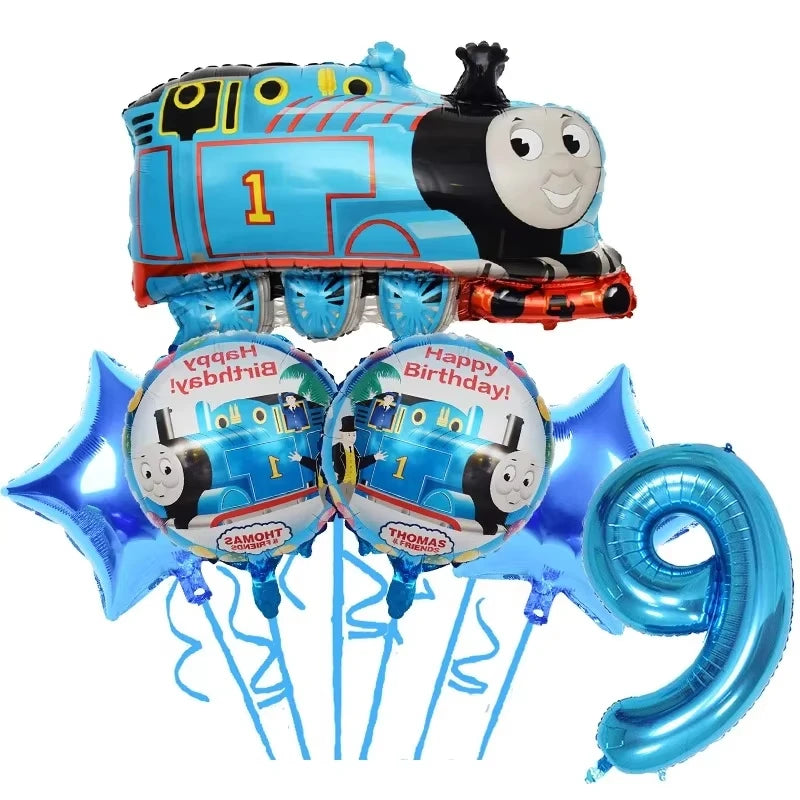 Thomas Trains and Friends Party Decorations Plates Cups Banner Balloons for Kids Baby Shower Gift Birthday Party Supplies