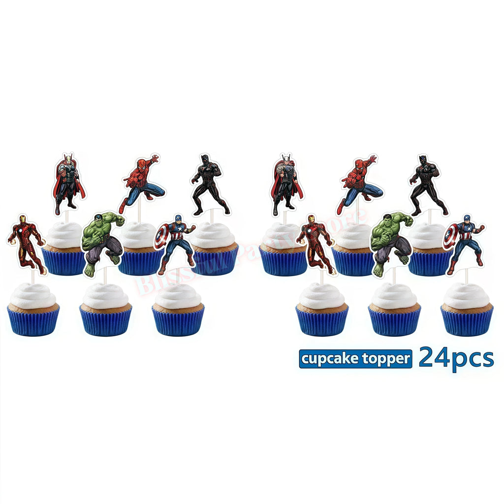 Avengers Birthday Party Decoration Superhero Balloon Tableware Kit Cup Plate Tablecloth Boy Favor Gift Baby Shower Event Supplie