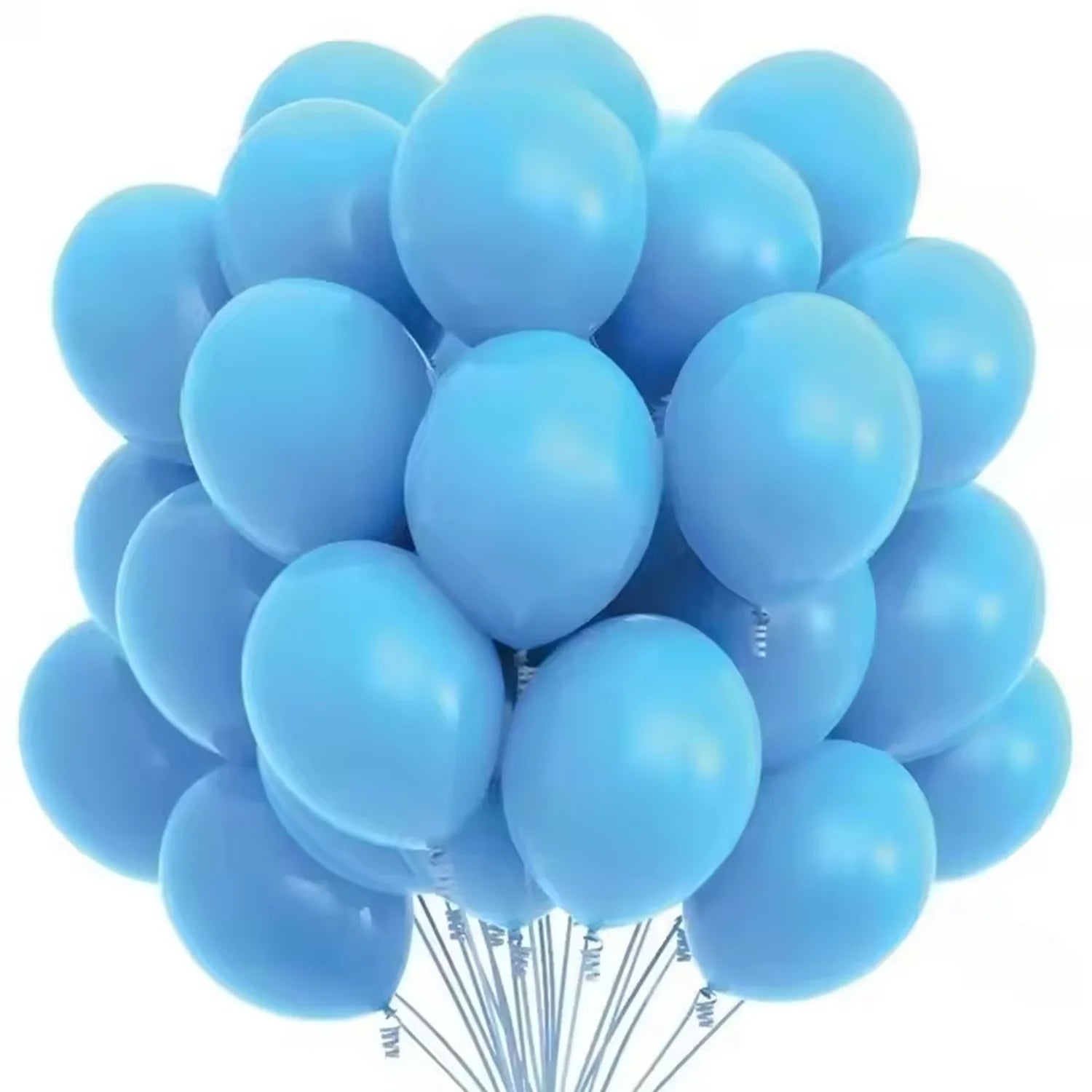 20/50pcs 10inch Matte Latex Balloon White Pink Blue Helium Ball Wedding Adult Kids Birthday Party Decorations