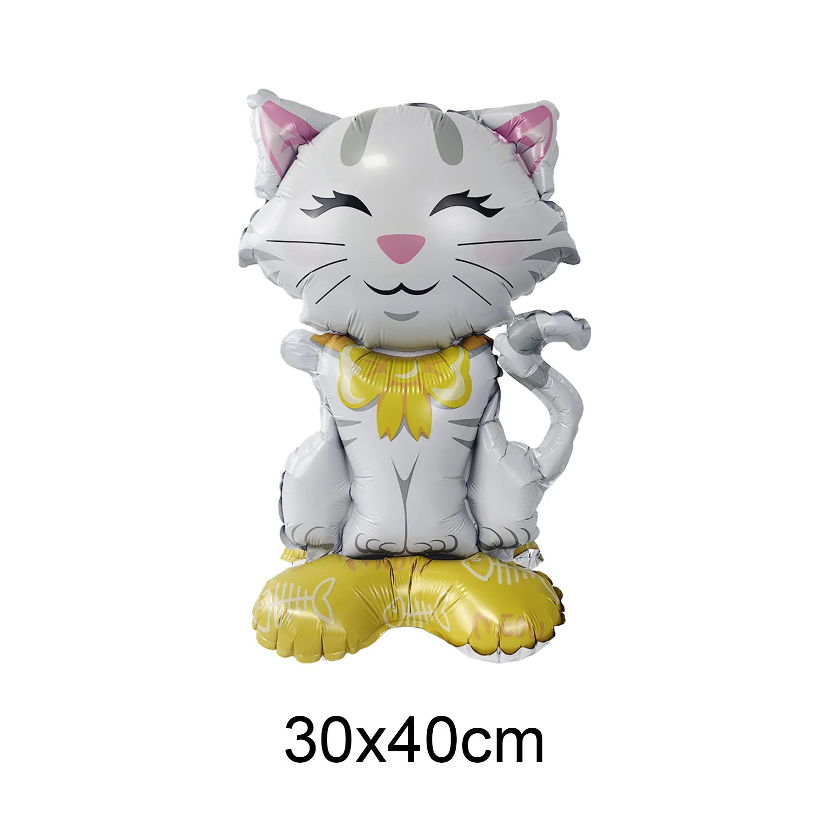 Cartoon Animal Standing Balloon Jungle Safari Lion zebra Leopard Rabbit Peacock Giraffe Balloon Kids Birthday Decoration Balloon
