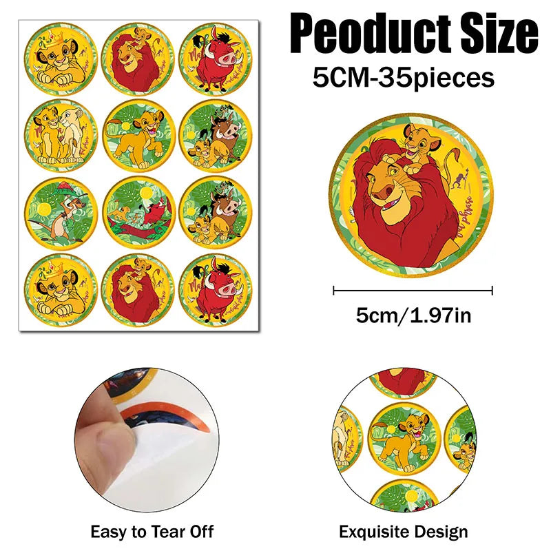 Lion King Party Decorations New Simba Theme Paper Cups Plates Napinks Baby Shower Birthday Party Decorations