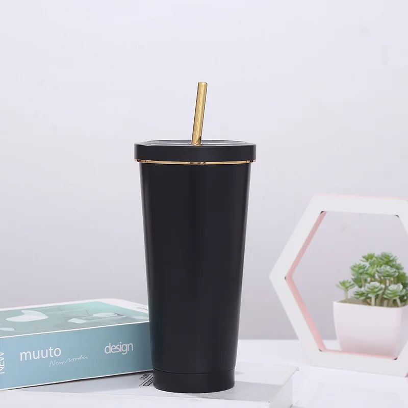 Custom 750ML/25oz Tumbler with Lid & Straw Stainless Steel Insulated Drink Cups Girls Trip Gift Bachelorette Party Travel Favor