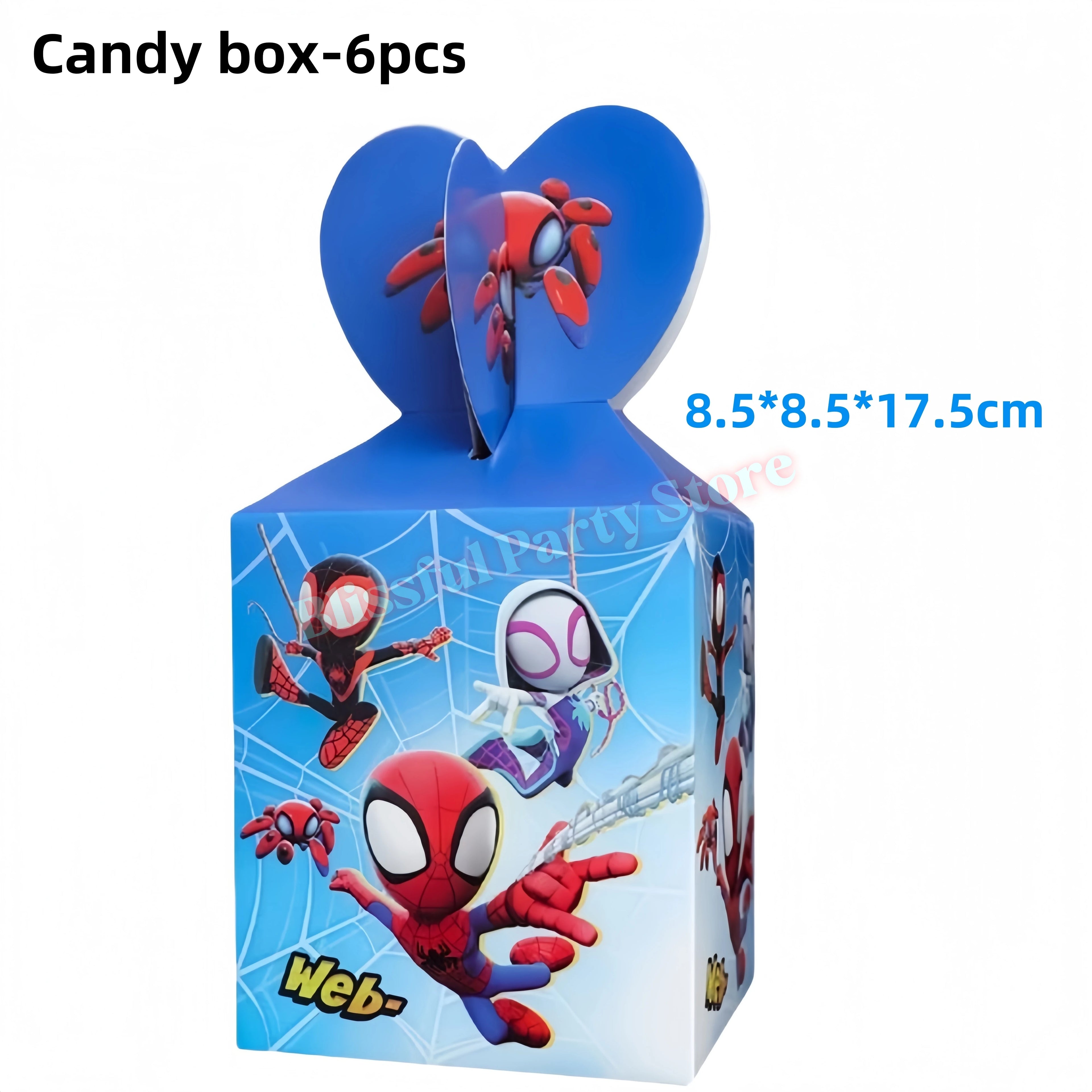Spidey And His Amazing Friends Birthday Decoration Spiderman Tableware Kit Cup Plate Balloon Boy Favor Gift Baby Shower Supplies