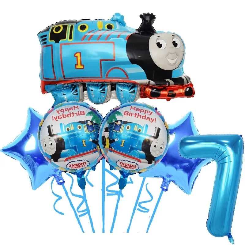 Thomas Trains and Friends Party Decorations Plates Cups Banner Balloons for Kids Baby Shower Gift Birthday Party Supplies