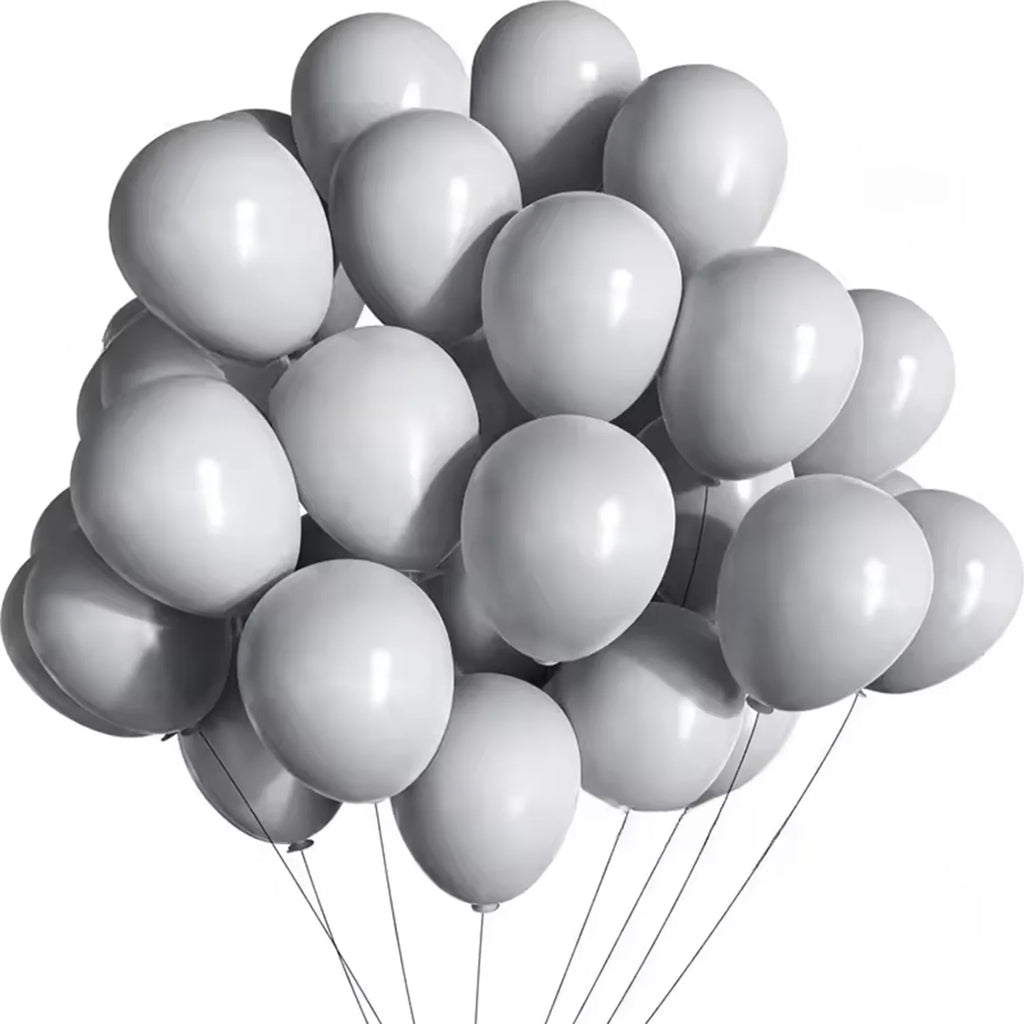 20/50pcs 10inch Matte Latex Balloon White Pink Blue Helium Ball Wedding Adult Kids Birthday Party Decorations