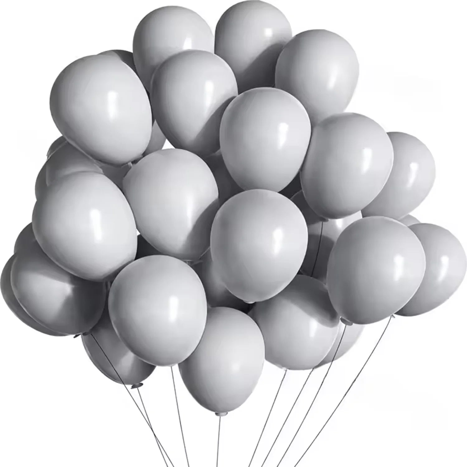 20/50pcs 10inch Matte Latex Balloon White Pink Blue Helium Ball Wedding Adult Kids Birthday Party Decorations