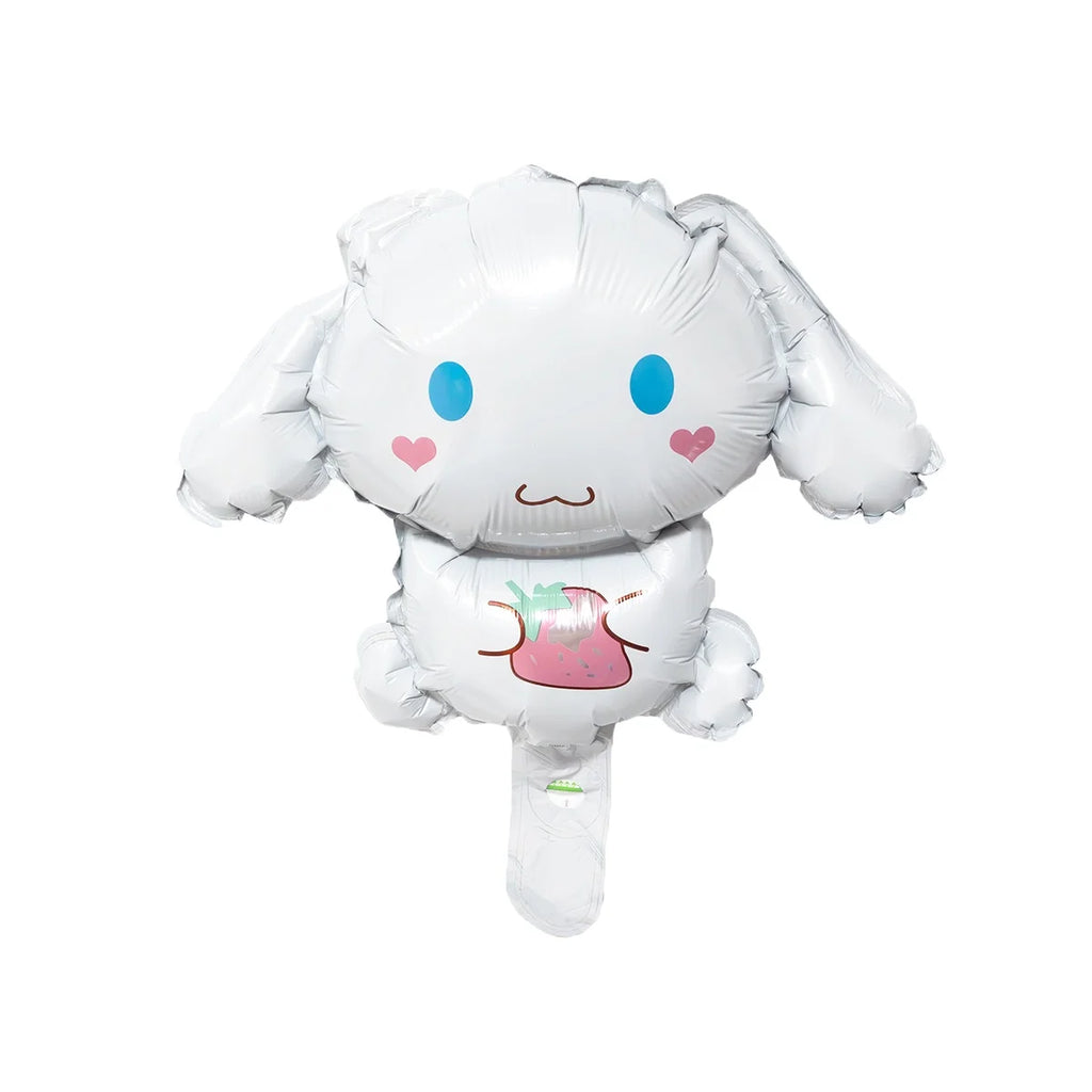 60-Pack Cinnamon Roll & Hello Kitty Foil and Latex Balloons – Perfect Birthday & Holiday Gift for Babies, Kids, and Girls