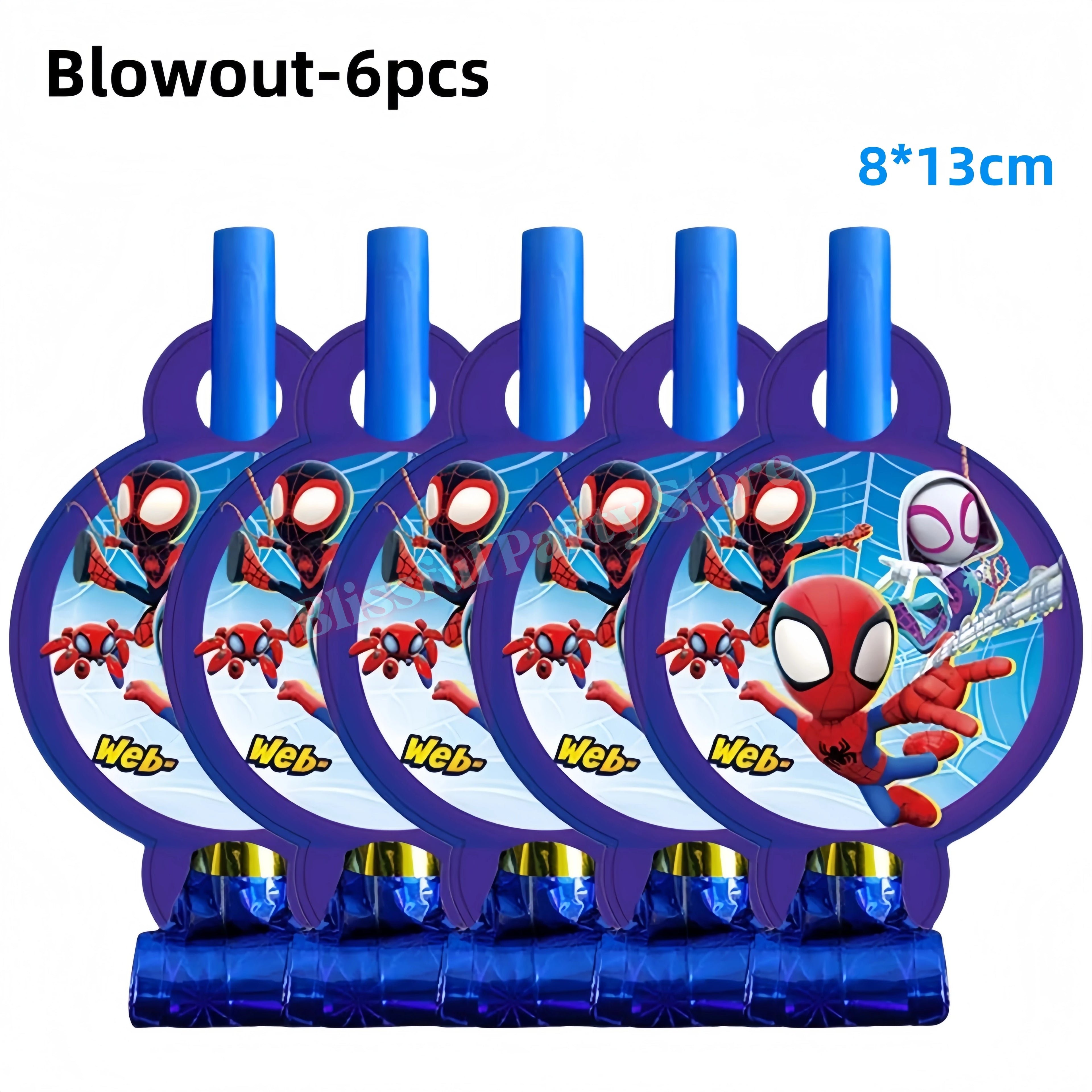 Spidey And His Amazing Friends Birthday Decoration Spiderman Tableware Kit Cup Plate Balloon Boy Favor Gift Baby Shower Supplies