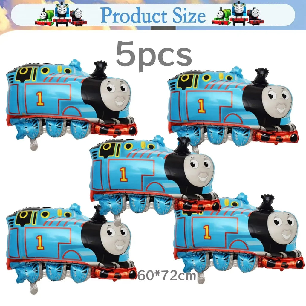 Thomas Trains and Friends Party Decorations Plates Cups Banner Balloons for Kids Baby Shower Gift Birthday Party Supplies