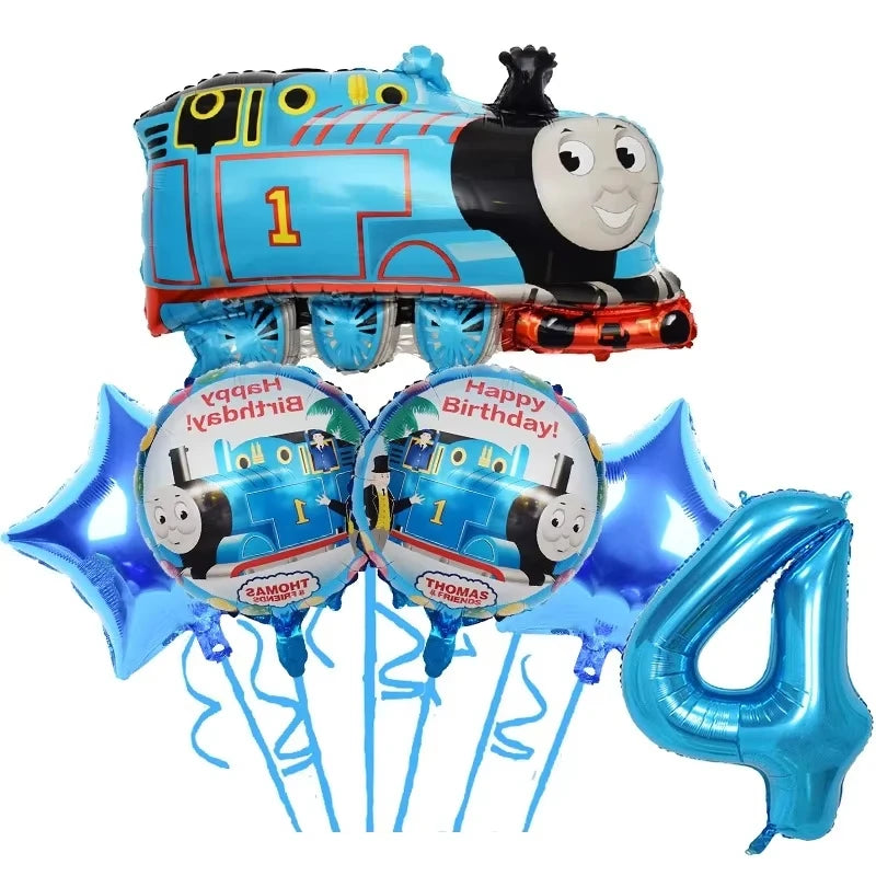 Thomas Trains and Friends Party Decorations Plates Cups Banner Balloons for Kids Baby Shower Gift Birthday Party Supplies