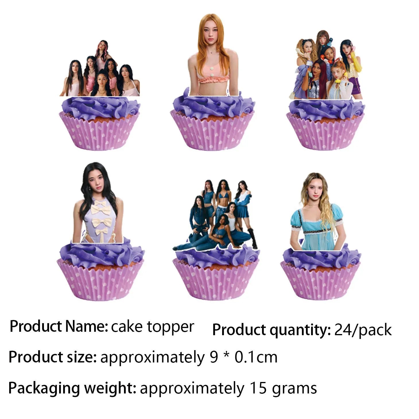 K&Katseye Birthday Party Decoration Plate Cup Napkin Balloon for Kpop Girl Party Favor Baby Shower Supplies Fans Gift