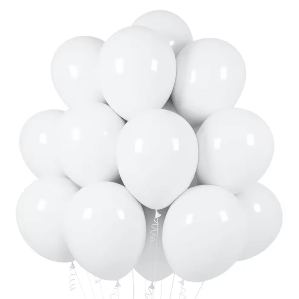 5-100pcs/Pack 12inch White Latex Balloon for Wedding Birthday Party Baby Shower Engagement Anniversary Decoration Supplies Favor