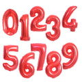 40inch Big Size Balloons Helium Numbe 0-9 Happy Birthday Wedding Party Decorations Kids Toys Shower Figures Globos Large Balloon