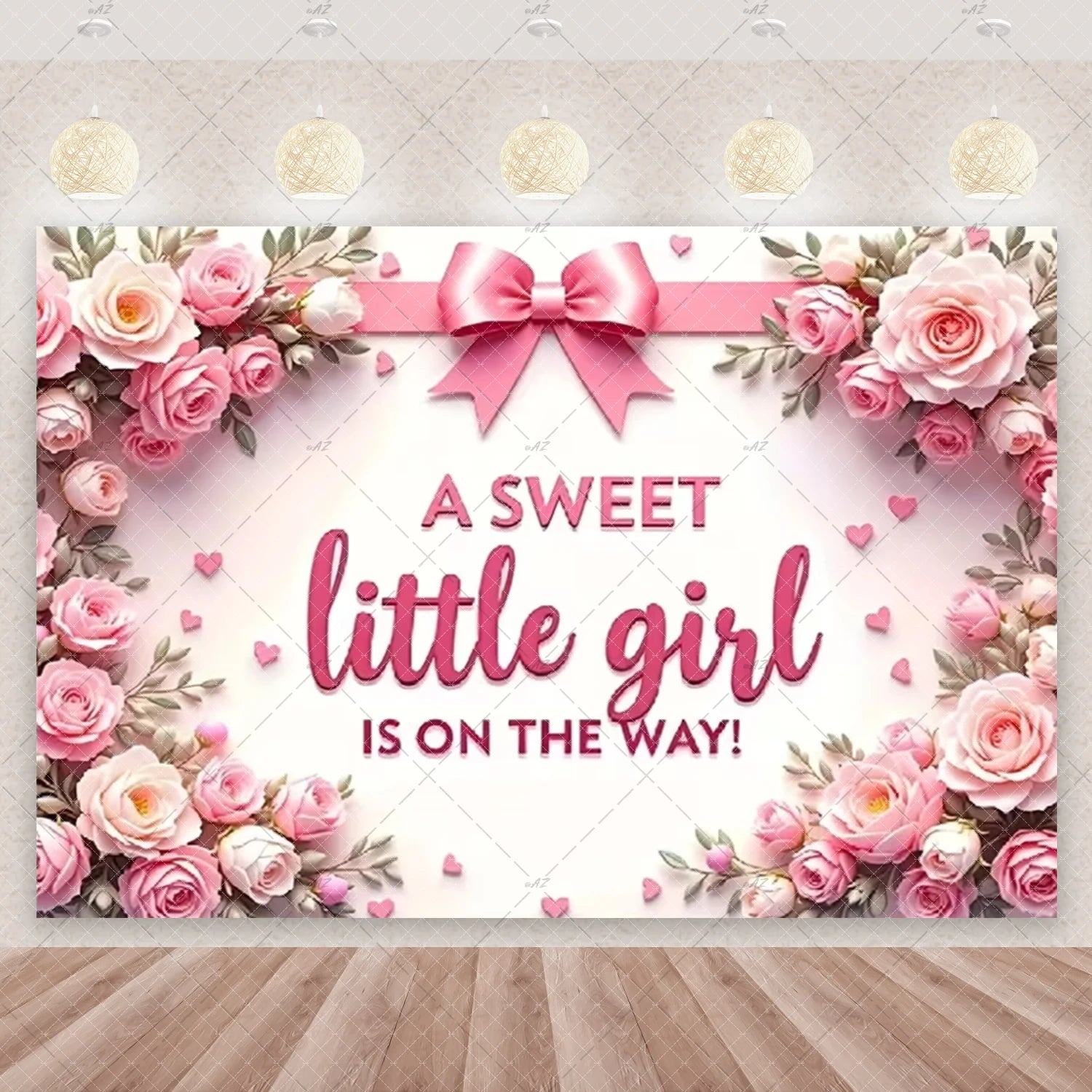 Girl Women Pink Bow Birthday Decoration Disposable Tableware Bow Tie Party Supplies Kit Paper Plates Cups Banner Tablecloth Gift