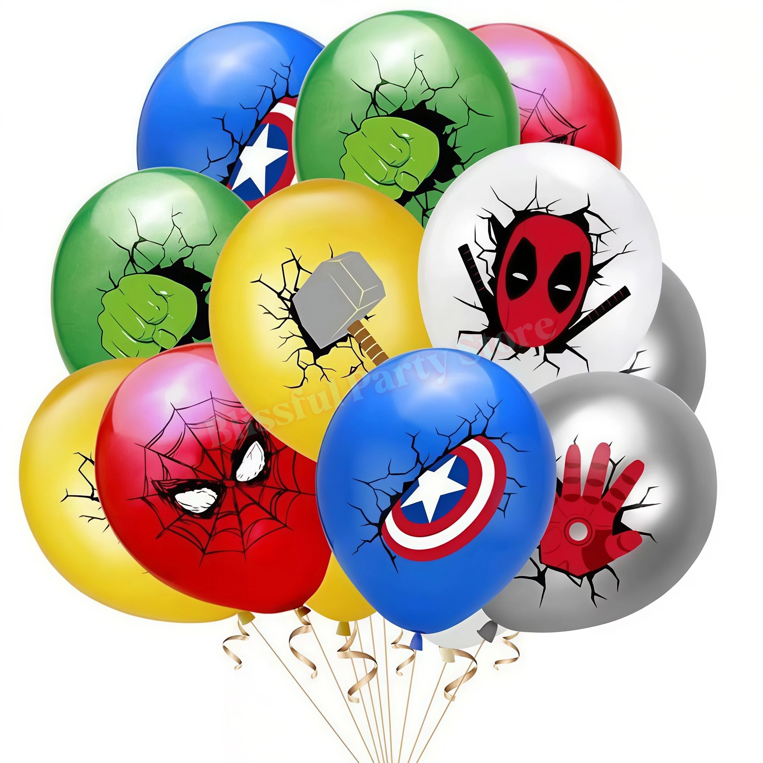Avengers Birthday Party Decoration Superhero Balloon Tableware Kit Cup Plate Tablecloth Boy Favor Gift Baby Shower Event Supplie