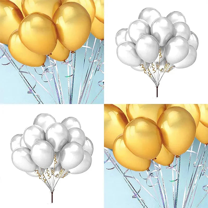 500yards Metallic Ribbon DIY Gift Packing Balloon 5mm Accessories Wedding christmas decoration Birthday Party Wrapping Crafts