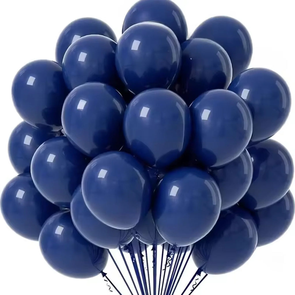 20/50pcs 10inch Matte Latex Balloon White Pink Blue Helium Ball Wedding Adult Kids Birthday Party Decorations