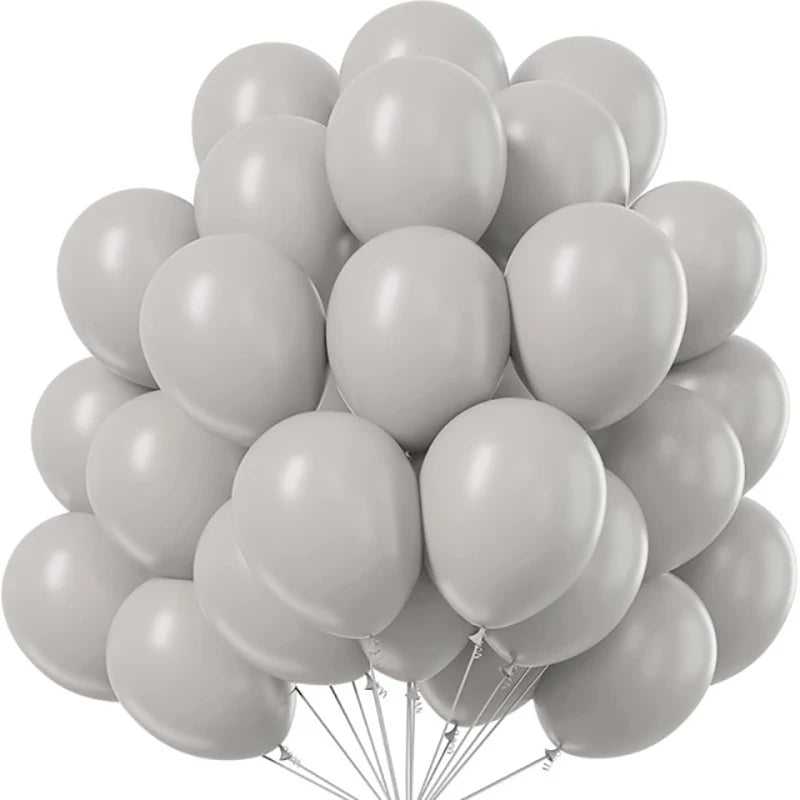 10/20/30/50pcs blue pink Latex Balloons Macaron Birthday Party Decorations Adult Wedding Helium Globos Baby Shower Air Ballon