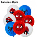 Spiderman Birthday Party Decorations Tableware Paper Cup Plate Napkin Tablecloth for Kids Boys Favor Baby Shower Event Supplies