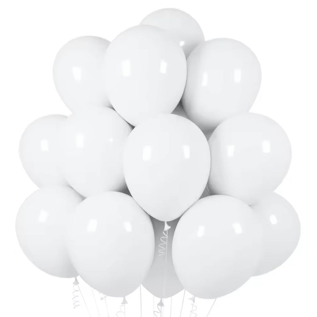 5-100pcs/Pack 12inch White Latex Balloon for Wedding Birthday Party Baby Shower Engagement Anniversary Decoration Supplies Favor