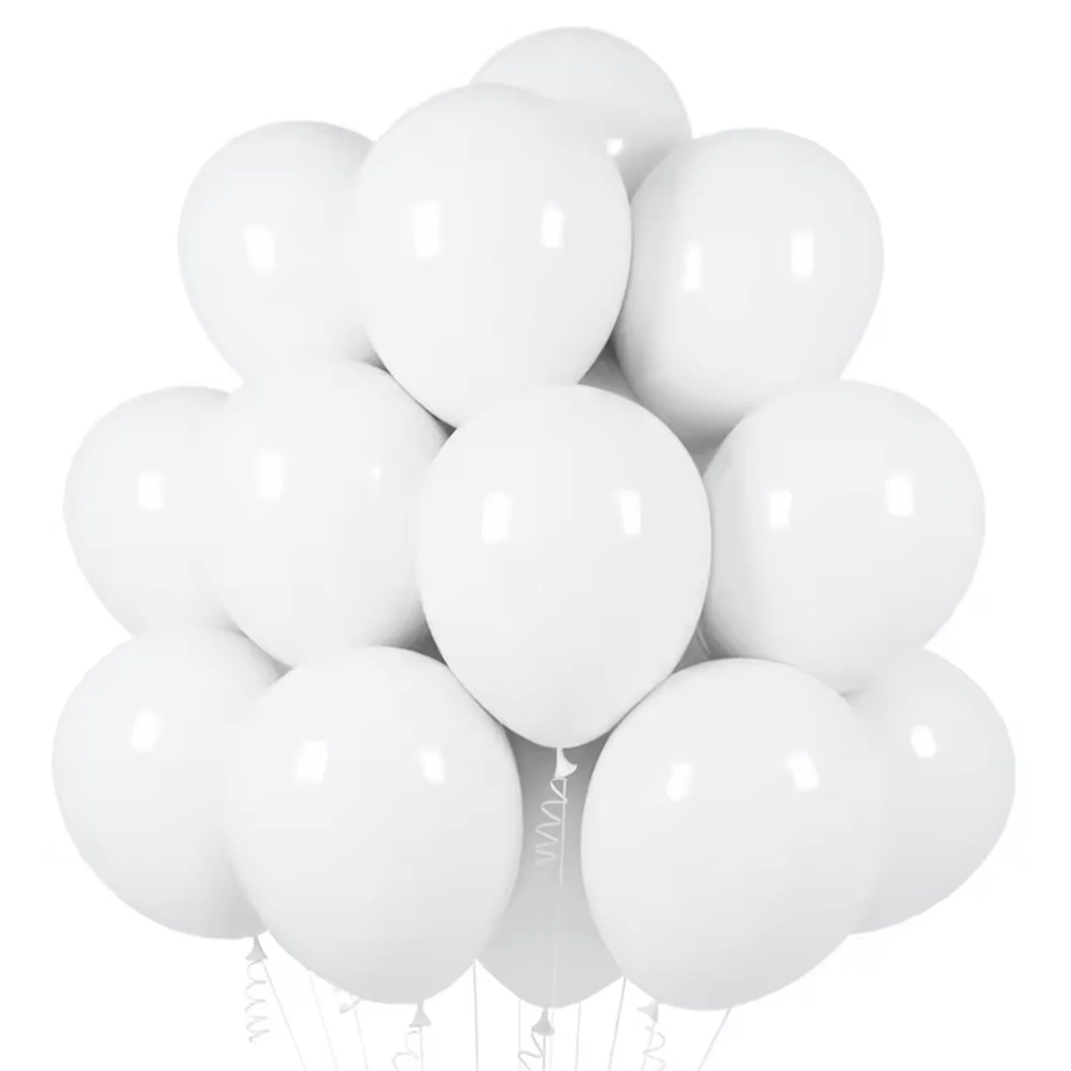5-100pcs/Pack 12inch White Latex Balloon for Wedding Birthday Party Baby Shower Engagement Anniversary Decoration Supplies Favor