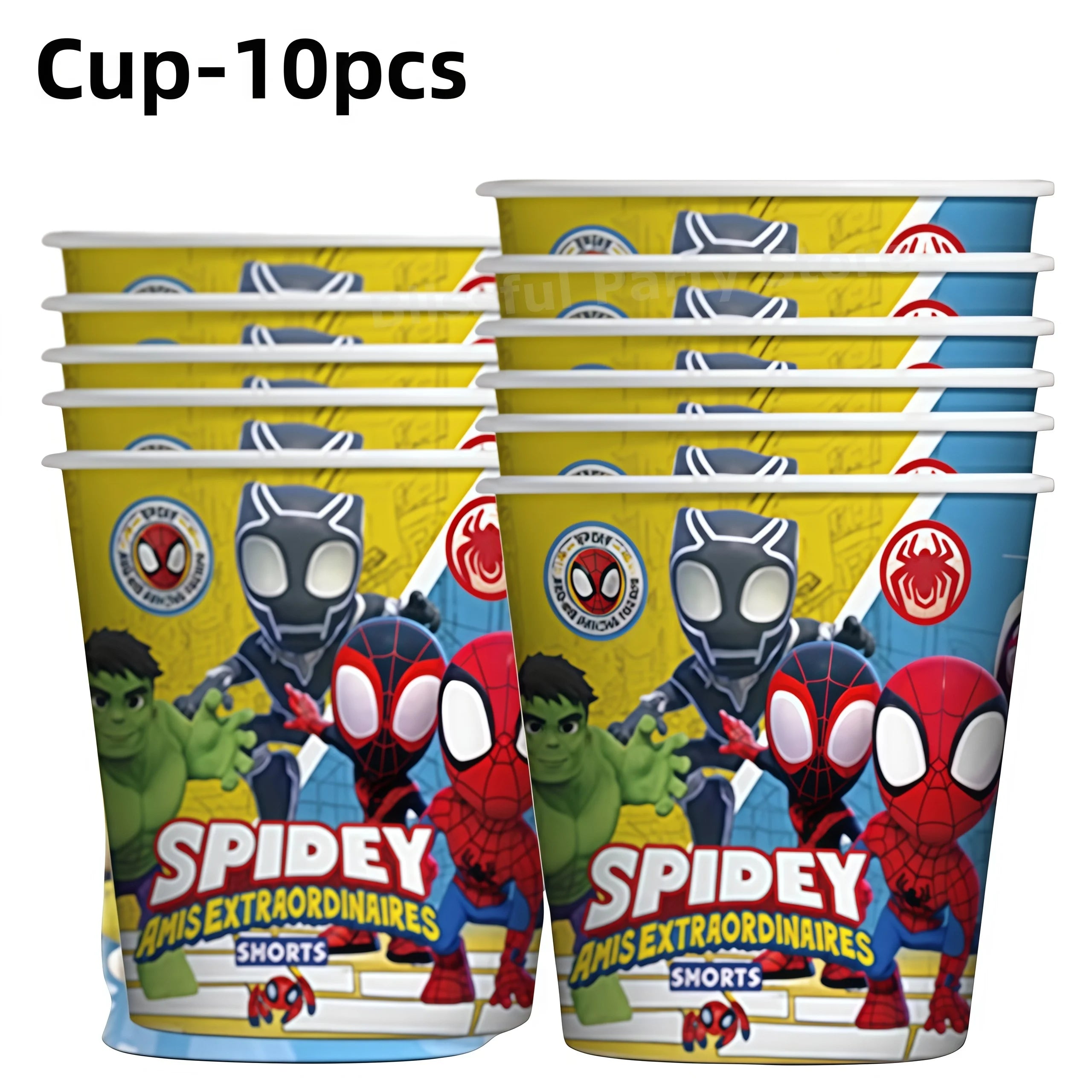 Spiderman Birthday Party Decorations Tableware Paper Cup Plate Napkin Tablecloth for Kids Boys Favor Baby Shower Event Supplies