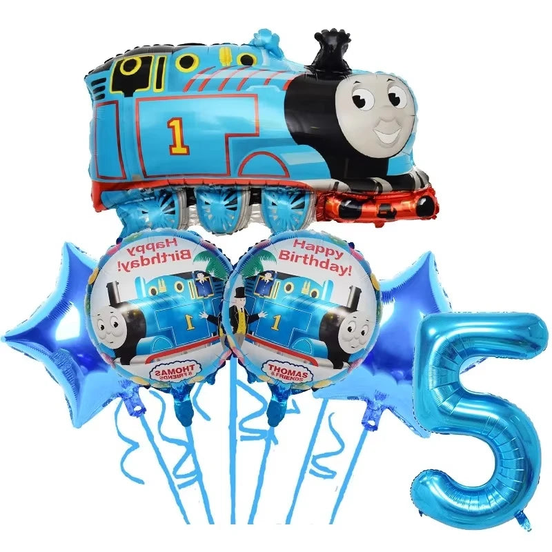 Thomas Trains and Friends Party Decorations Plates Cups Banner Balloons for Kids Baby Shower Gift Birthday Party Supplies