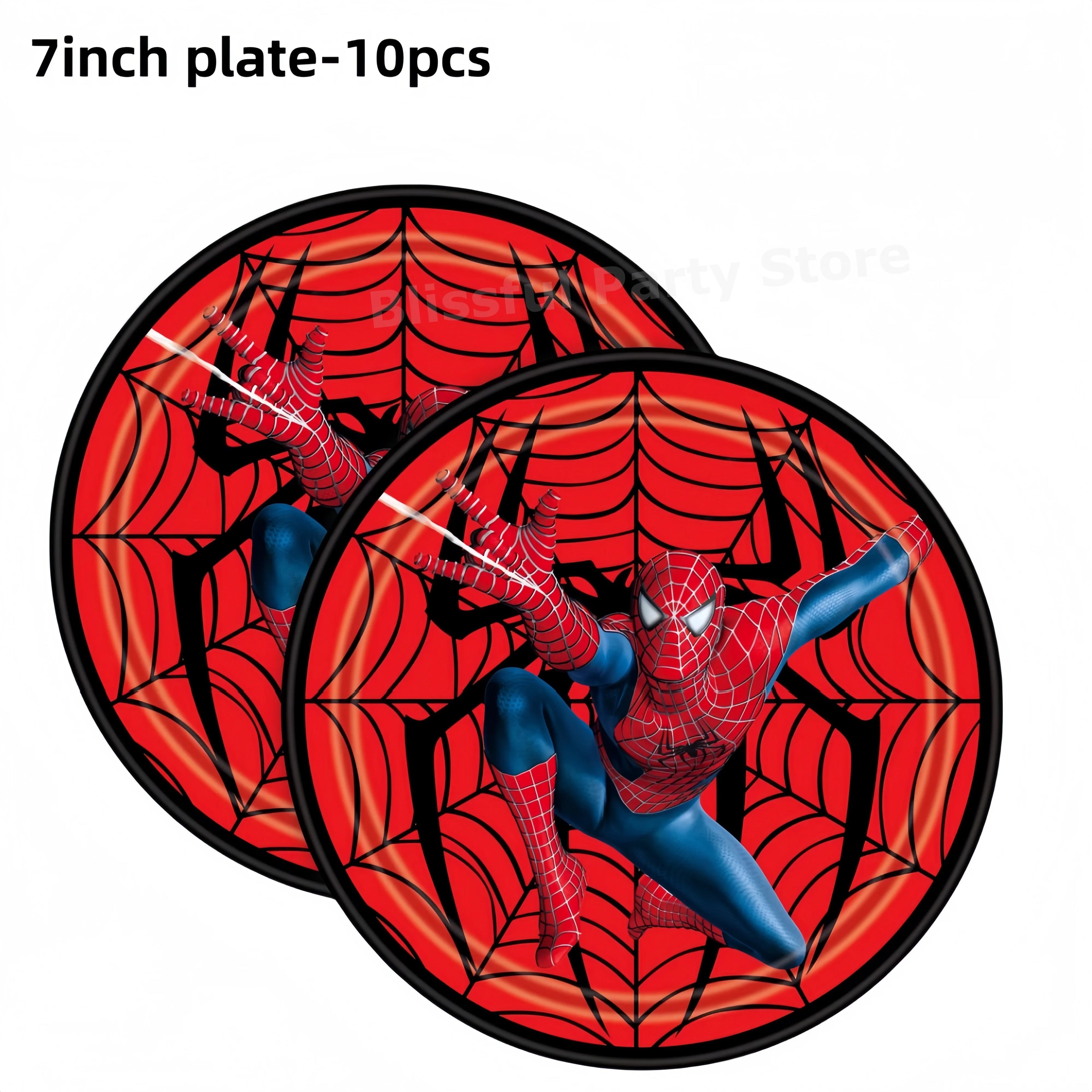 Spiderman Birthday Party Decorations Tableware Paper Cup Plate Napkin Tablecloth for Kids Boys Favor Baby Shower Event Supplies